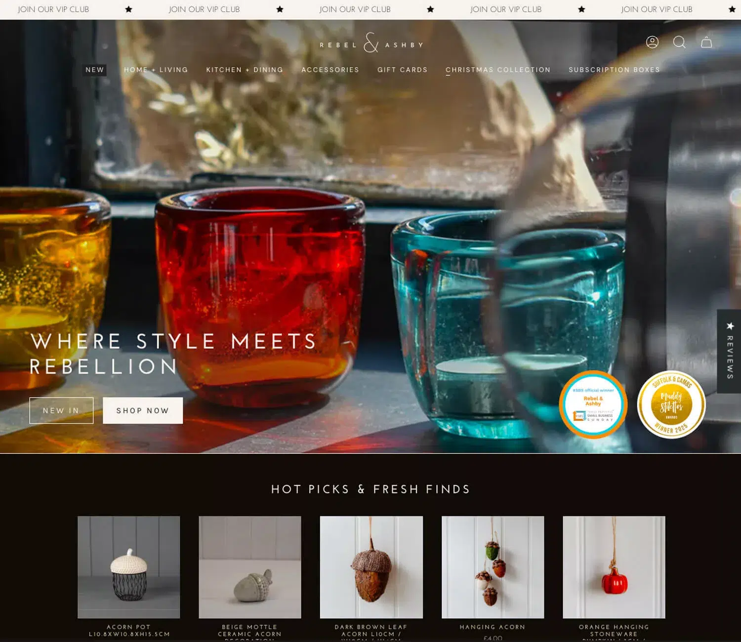 Rebel & Ashby Website Home Page Rebel & Ashby Website Home Page