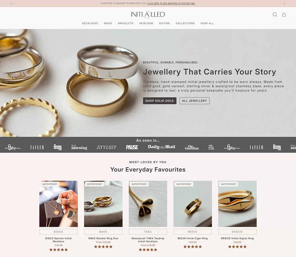 Genevieve Sweeney Website Home Page